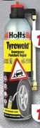 Holts Tyre Weld HOL.TW1-400ml Each