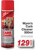 Wynn's Carb Cleaner WYN.W539-500ml Each