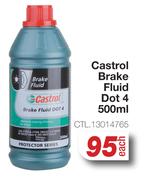 Castrol Brake Fluid Dot 4 CTL.13014765-500ml Each