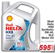 Shell Helix HX8 Synthetic 5W-40 Motor Oil SHL.550045698-5Ltr