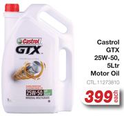 Castrol GTX 25W-50 Motor Oil CTL.11273810-5Ltr