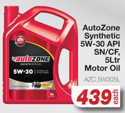 Autozone Synthetic 5W-30 API SN/CF Motor Oil AZC.5W305L-5Ltr