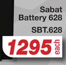 Sabat Battery 628 SBT.628-Each
