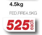 Fire Extinguisher 4.5Kg FED.FIRE4.5KG-Each