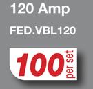 Jumper Cables 120 Amp FED.VBL120-Per Set