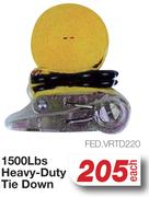 1500 LBS Heavy Duty Tie Down FED.VRTD220-Each