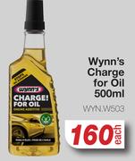 Wynn's Charge For Oil WYN.W503-500ml Each
