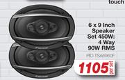 Pioneer 6 x 9 Inch Speaker PIO.TSA6960F-Per Set