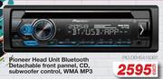 Pioneer Head Unit Bluetooth Detachable Front Pannel,CD,Subwoofer Control,WMA MP3 PIO.DEHS4150BT-Each