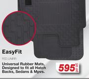 Easy Fit Universal Rubber Mats FED.UNIRR-Per Set