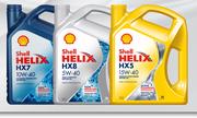 Shell Oils Helix HX7 10W-40 Motor Oil SHL.625017066-5L