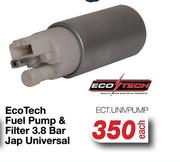 Eco Tech Fuel Pump & Filter 3.8 Bar Jap Universal ECT.UNIVPUMP