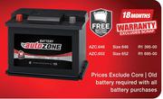 Auto Zone Battery Size 646 AZC.646
