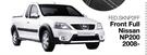 Skinz Custom Fit Seat Covers Front Full For Nissan NP200 2008- FED.SKNP2FF-Per Set