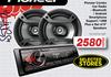 Pioneer Combo Car Radio BT/Android Smartphone Support/USB Plus A Set Of 6" Speakers PIO.MXTS216BT