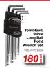 TomiHawk 9 Pce Long Ball Point Wrench Set FED.AKT22933-Per Set