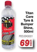Titan Care Tyre & Bumper Shine FED.EK0001-500ml 
