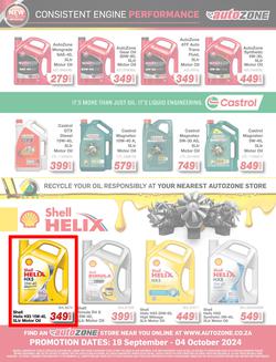Autozone : Exploring Summer Savings (19 September - 04 October 2024), page 16