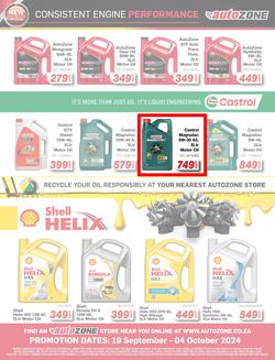 Autozone : Exploring Summer Savings (19 September - 04 October 2024), page 16