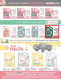 Autozone : Exploring Summer Savings (19 September - 04 October 2024), page 16