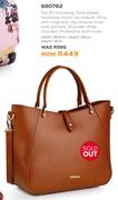 Honey Tan PU Handbag
