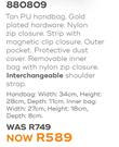 Honey Tan PU Handbag