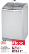 Defy 10kg Top Loader Metallic DTL147