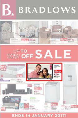 Bradlows : Sale (27 Dec - 14 Jan 2017), page 1