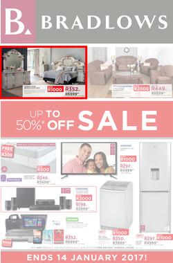 Bradlows : Sale (27 Dec - 14 Jan 2017), page 1