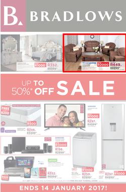 Bradlows : Sale (27 Dec - 14 Jan 2017), page 1