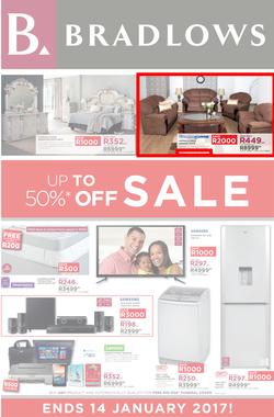 Bradlows : Sale (27 Dec - 14 Jan 2017), page 1