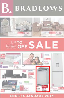 Bradlows : Sale (27 Dec - 14 Jan 2017), page 1