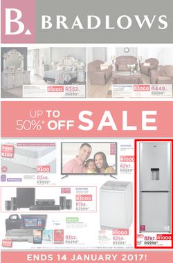 Bradlows : Sale (27 Dec - 14 Jan 2017), page 1
