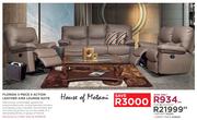 Florida 3 Piece 5 Action Leather Airs Lounge Suite