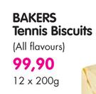 Bakers Tennis Biscuits (All Flavoures) - 12 x 200g 