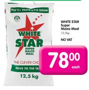 White Star Super Maize Meal - 12.5kg