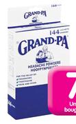 Grand-Pa Headache Powders - 144's