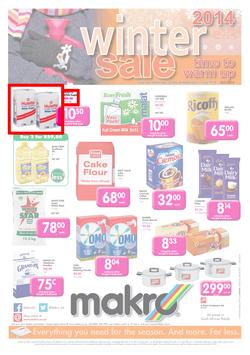 Makro Bloemfontein : Food Catalogue ( 28 May - 11 Jun 2014 ), page 1