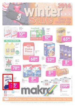 Makro Bloemfontein : Food Catalogue ( 28 May - 11 Jun 2014 ), page 1