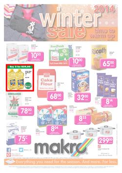 Makro Bloemfontein : Food Catalogue ( 28 May - 11 Jun 2014 ), page 1