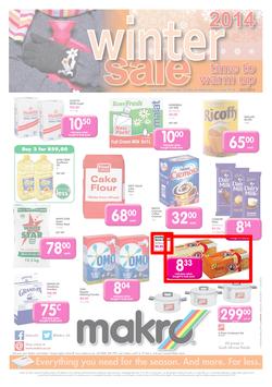 Makro Bloemfontein : Food Catalogue ( 28 May - 11 Jun 2014 ), page 1