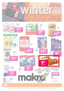 Makro Bloemfontein : Food Catalogue ( 28 May - 11 Jun 2014 ), page 1