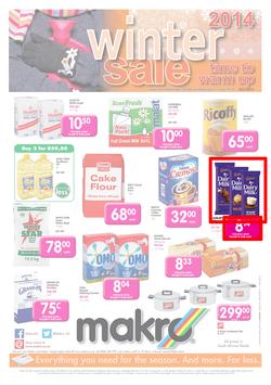 Makro Bloemfontein : Food Catalogue ( 28 May - 11 Jun 2014 ), page 1