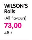Wilson's Rolls(All Flavours)-48's