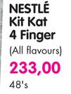 Nestle Kit Kat 4 Finger(All Flavours)-48's