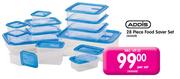 Addis 28 Piece Food Saver Set-Per Set