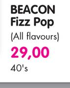 Beacon Fizz Pop(All Flavours) -40's