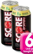 Score Energy Drink - 440ml Each