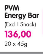 PVM Energy Bar-20X45g 