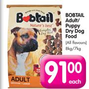 Bobtail Adult/Puppy Dry Dog Food-8kg/7kg Each